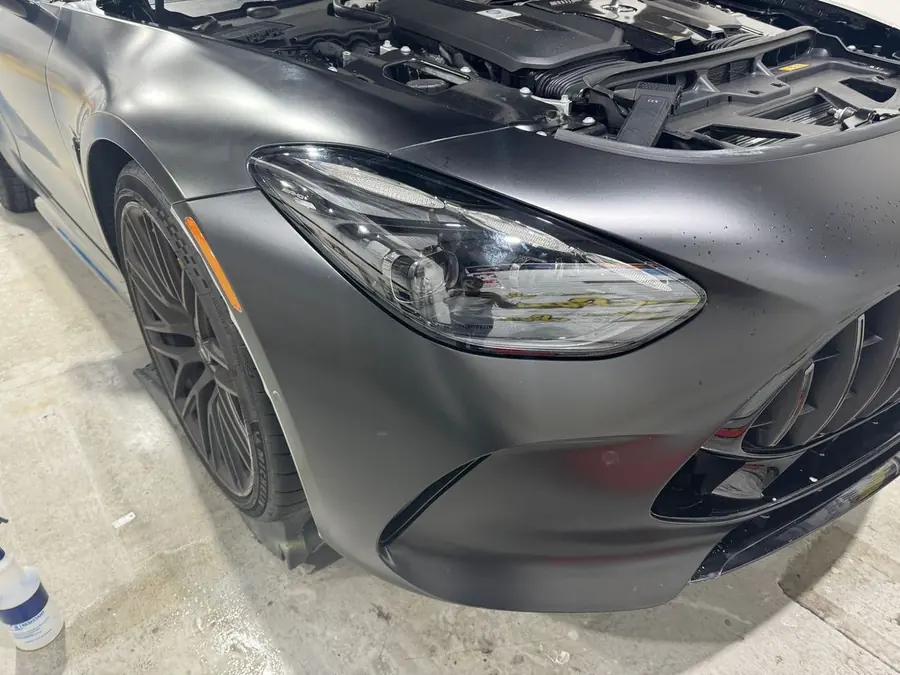 Paint protection film installed at the Signs VW shop in Orlando